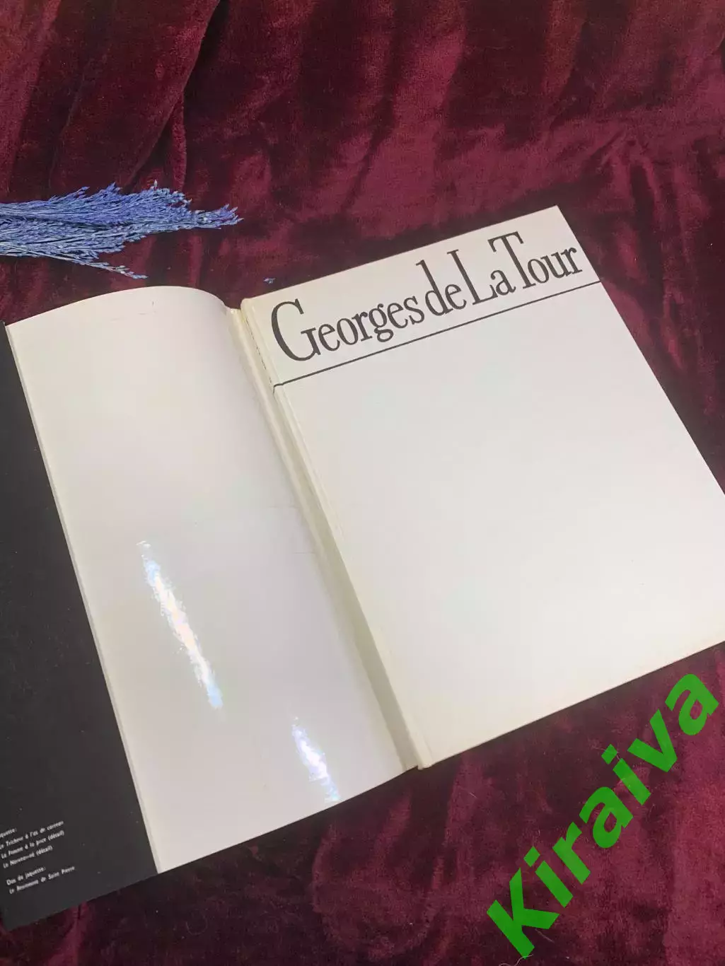 Книга альбом художника «Georges de La Tour» Жорж де Латур 1980Н2594 1