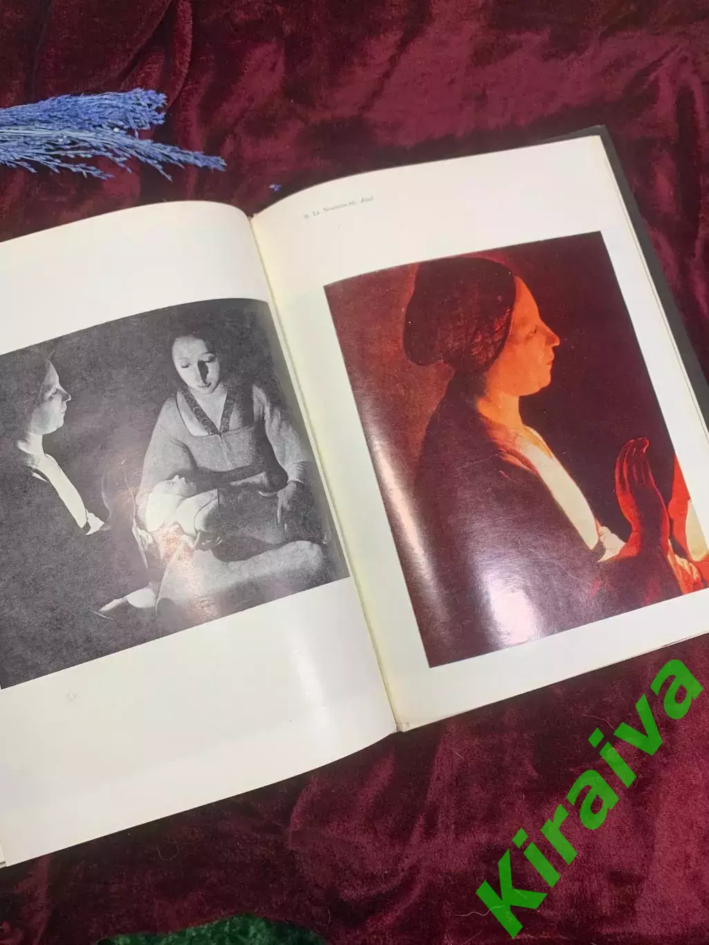 Книга альбом художника «Georges de La Tour» Жорж де Латур 1980Н2594 6