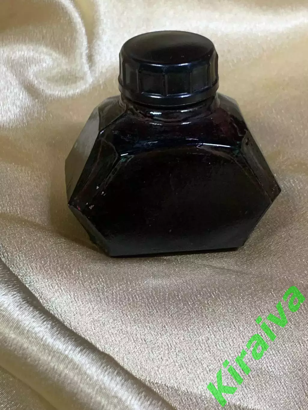 Винтажные чернила для авторучек красные 35 мл «Радуга» СССР флакон (Н2599) 2