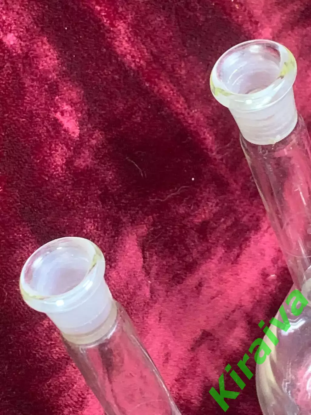 Колба лабораторная мерная стеклянная 500 мл Hungary винтаж комплект 2 шт (Н2600) 3