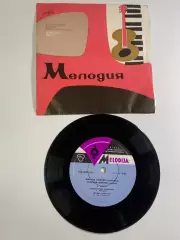 Пластинка виниловая инструментальная «Концертные вариации» Рожков, Миняе (Н2619)