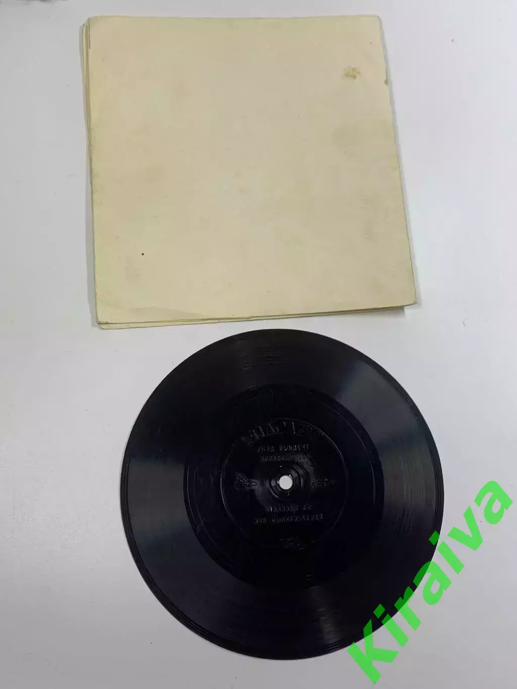 Гибкая виниловая пластинка «Танцевальная музыка» Эстрадный оркестр Мелод (Н2631) 3