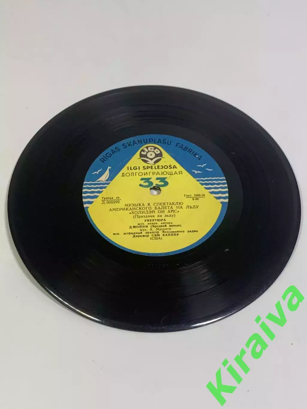 Музыка к спектаклю американского балета на льду «Холидэй он Айс»— долгои (Н2681) 1