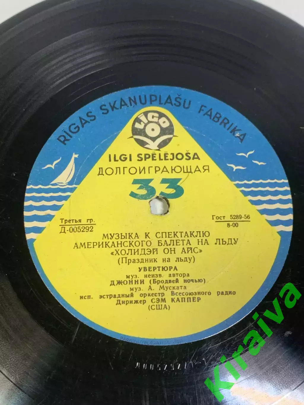 Музыка к спектаклю американского балета на льду «Холидэй он Айс»— долгои (Н2681) 2