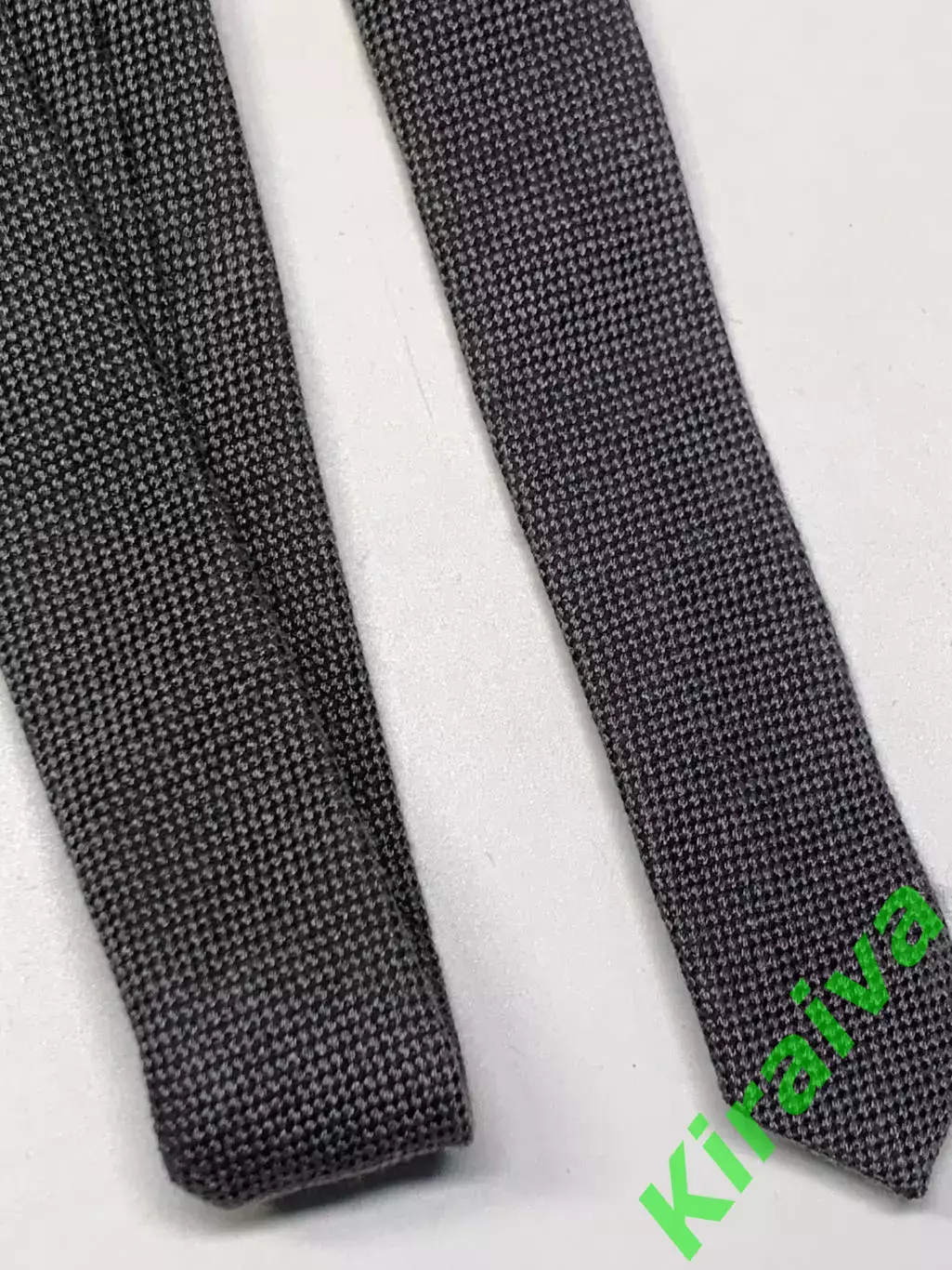 Винтажный узкий галстук Topman (slim / skinny tie)RN 125149 серый (Н1022) 3