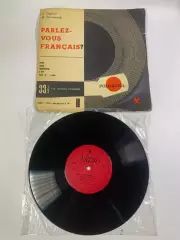 Виниловая пластинка курс французского языка «Parlez-vous fran?ais?» урокиН2696