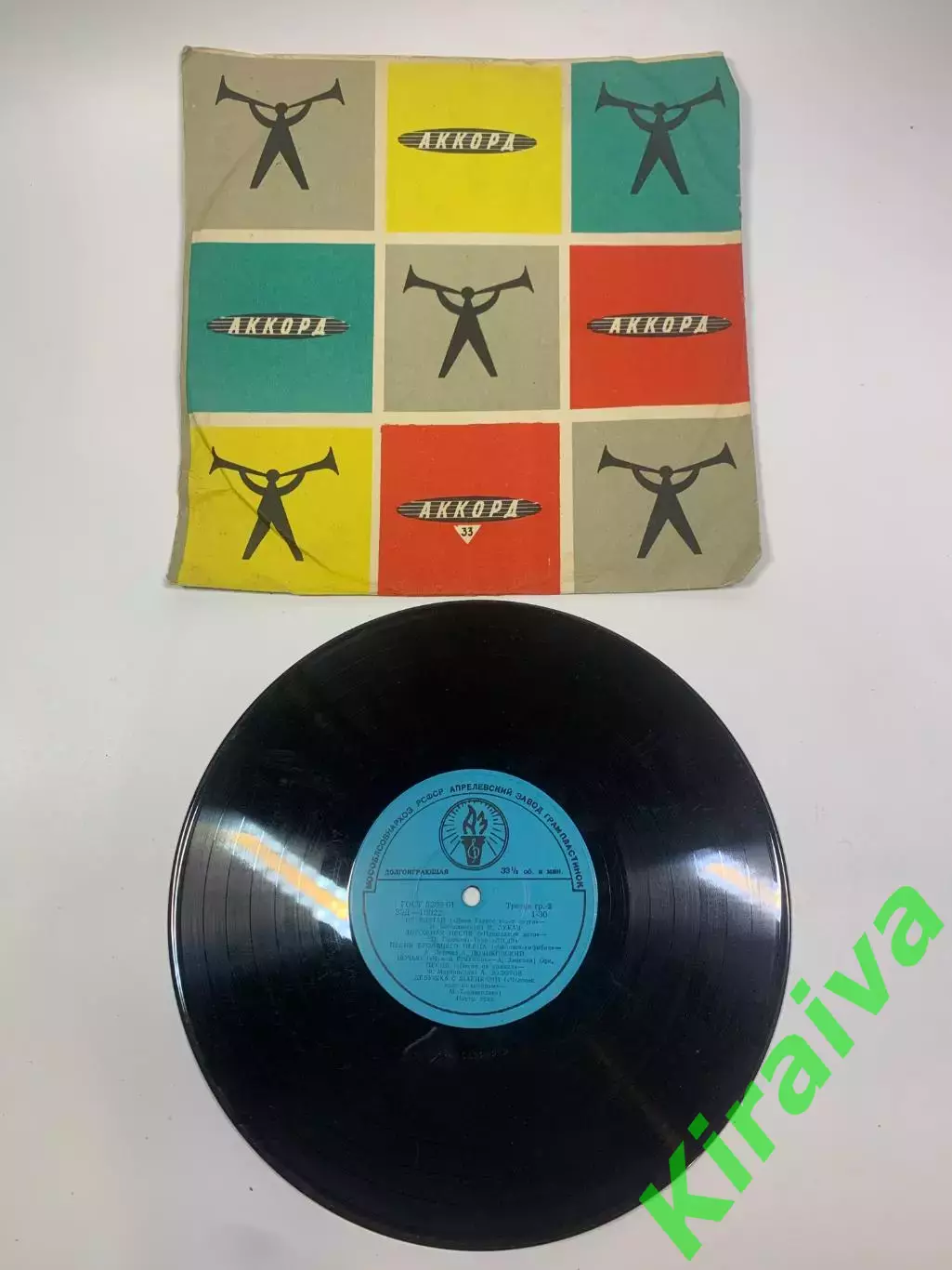 Виниловая пластинка эстрада «Мелодии экрана (9 серия)» песни из кинофильмо Н2717