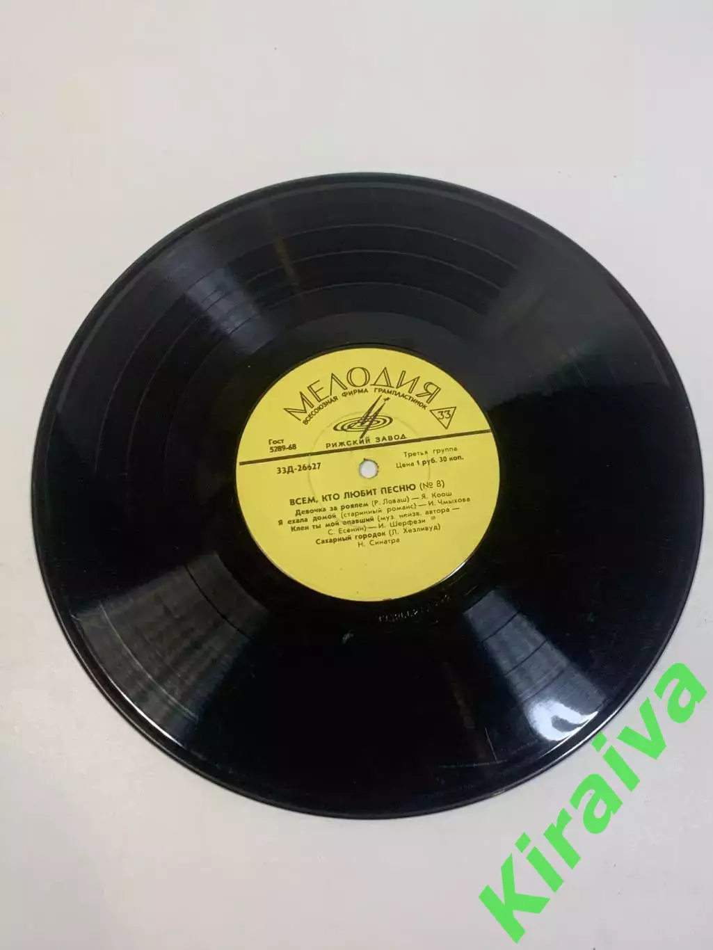 Виниловая пластинка эстрада «Всем, кто любит песню (№ 8)» Мелодия РижскийН2741