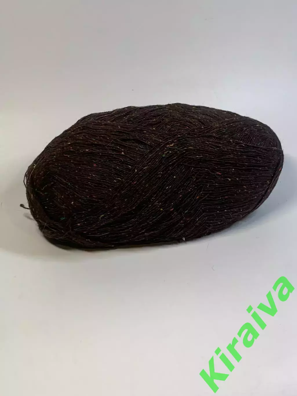 Пряжа винтажная унисекс шерсть 100% твидовая меланж моток 200 г (±10 г) Н2764,2