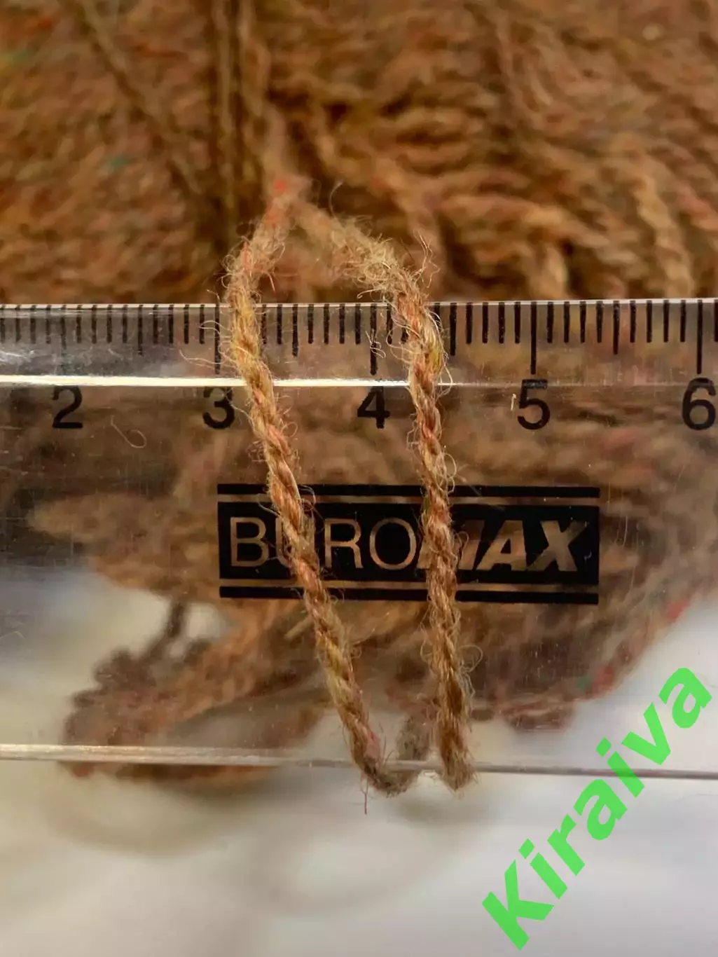 Набор пряжи для вязания носков унисекс винтаж шерсть 100% СССР коричневый Н2764 5