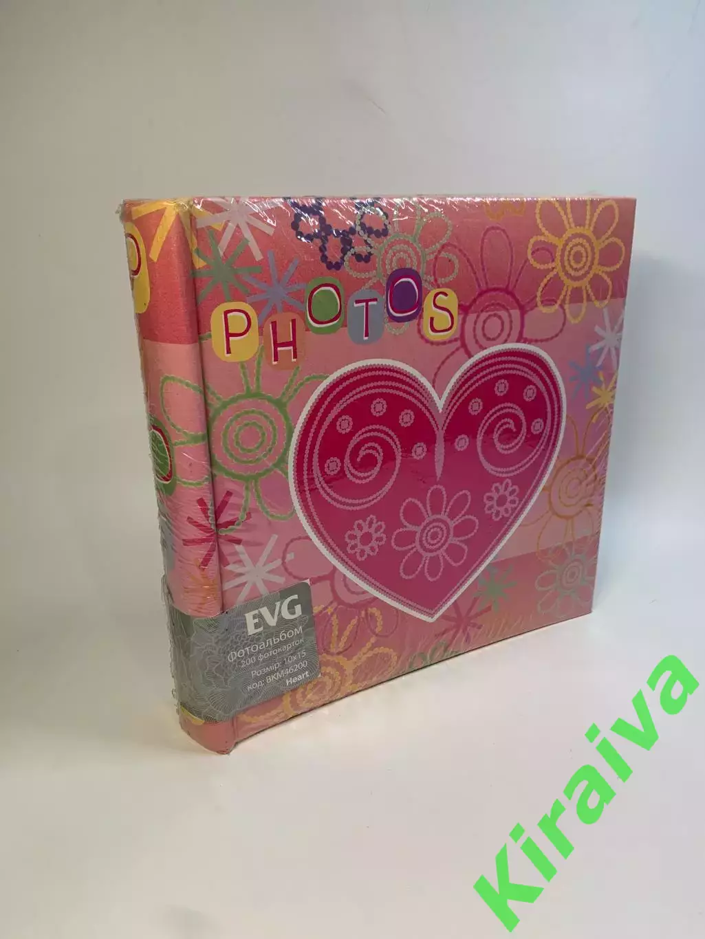 Фотоальбом средний на 200 фото с местом для подписи CHAKO (Н1883,4) 22 х 22 см.