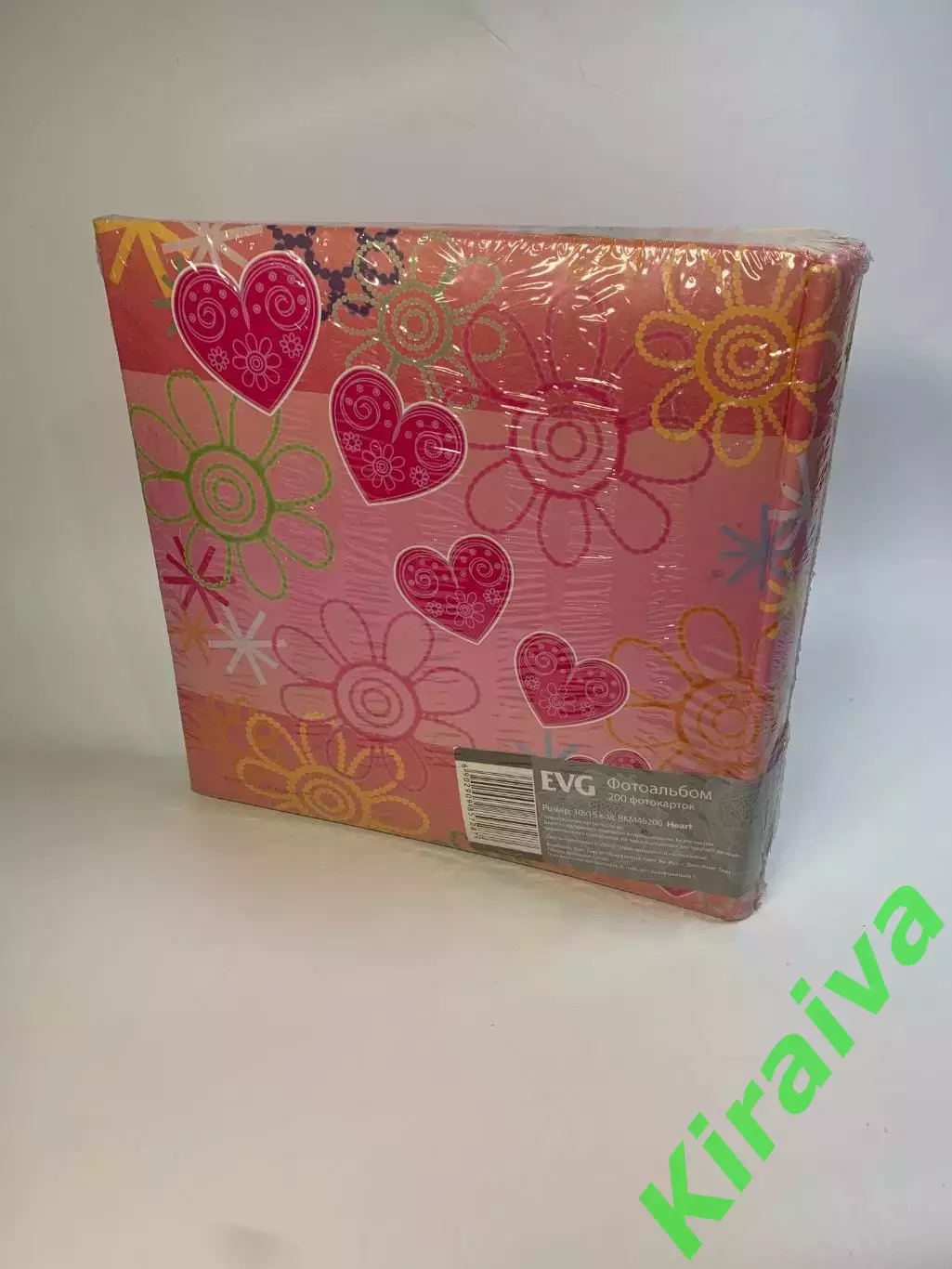 Фотоальбом средний на 200 фото с местом для подписи CHAKO (Н1883,4) 22 х 22 см. 1