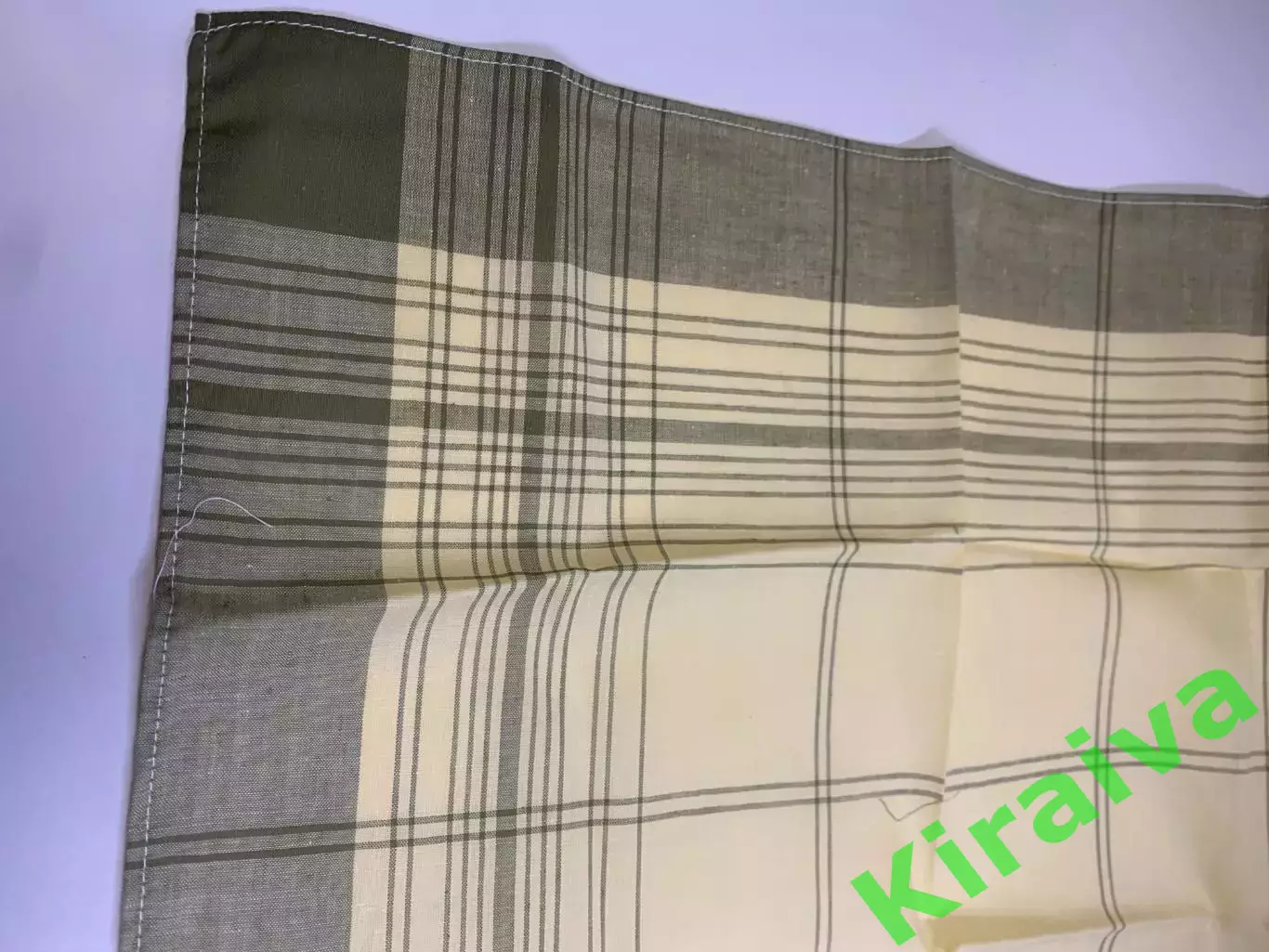 Платок носовой мужской винтаж СССР Житичи хлопок 43?43 см в клетку новый Н2769 4