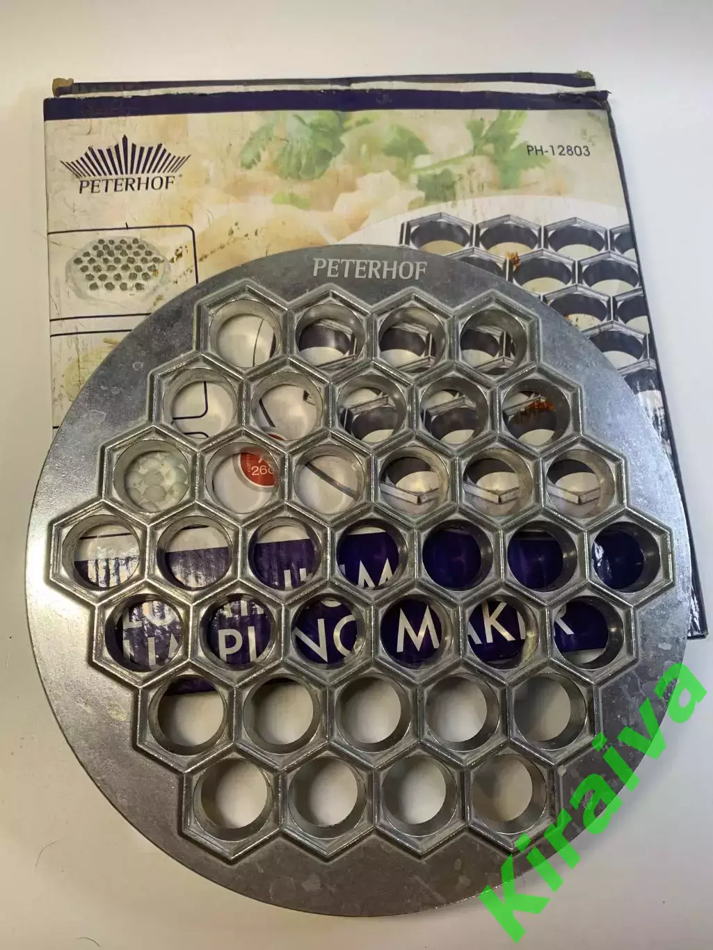 Пельменница алюминиевая Peterhof PH-12803 диаметр 26 см (Н2848) 4