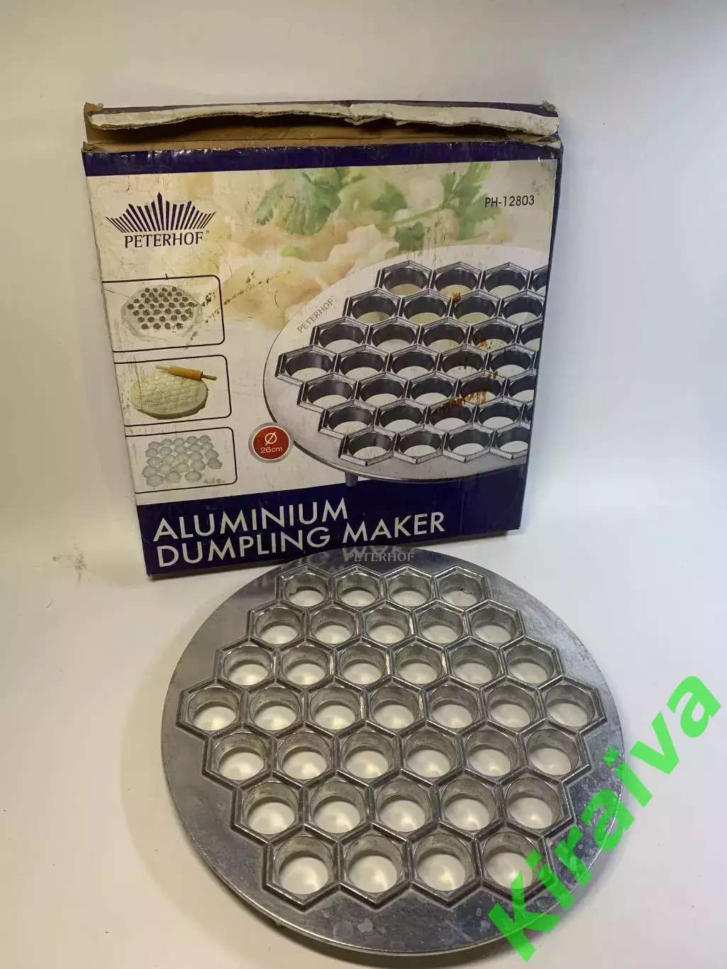 Пельменница алюминиевая Peterhof PH-12803 диаметр 26 см (Н2848) 5
