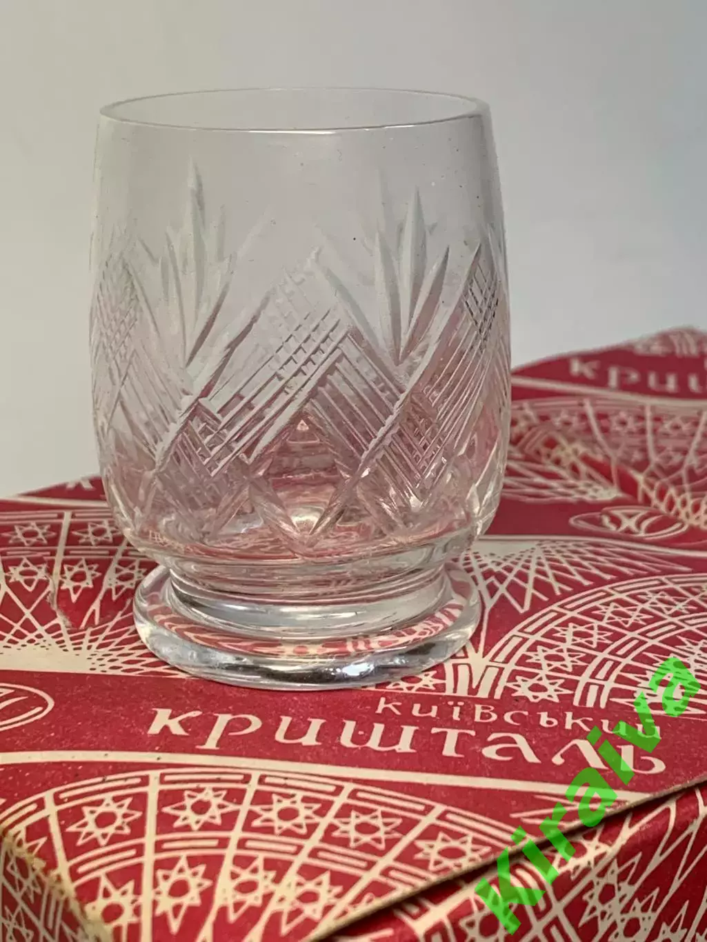 Набор хрустальных стопок (рюмок) 6 шт Киевский хрусталь СССР 50 мл (Н2849 2