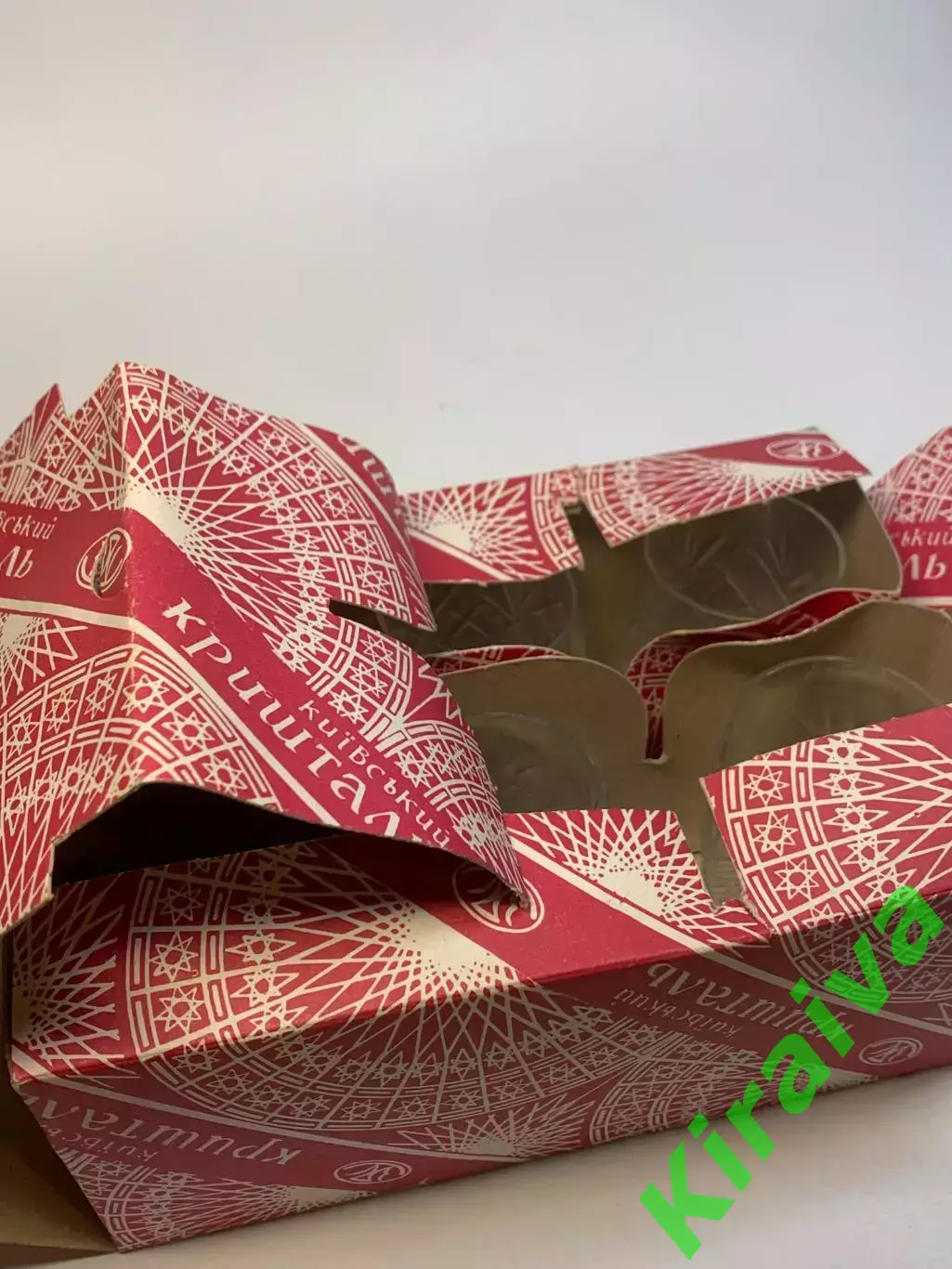 Набор хрустальных стопок (рюмок) 6 шт Киевский хрусталь СССР 50 мл (Н2849 6