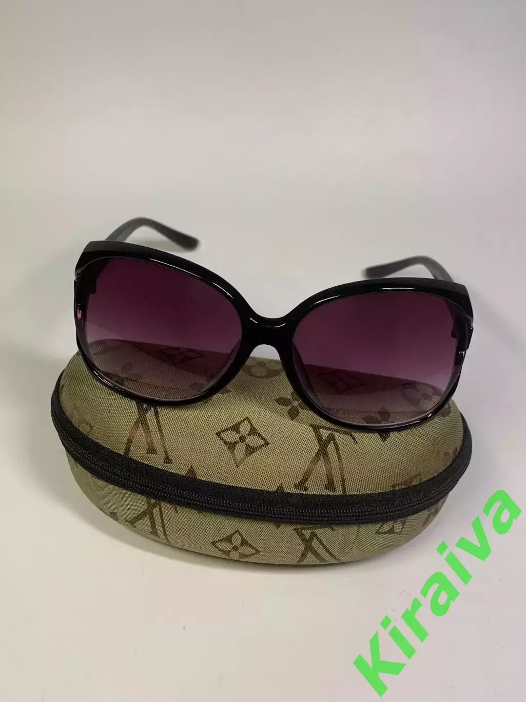 Солнцезащитные очки женские черепаховая крупная оправа UV400 Cat.3 (Н2853) 1