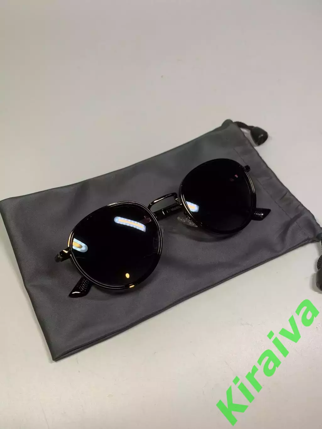 Солнцезащитные очки унисекс круглые Maltina 34030 c2 поляризационные UV400 н2854 5