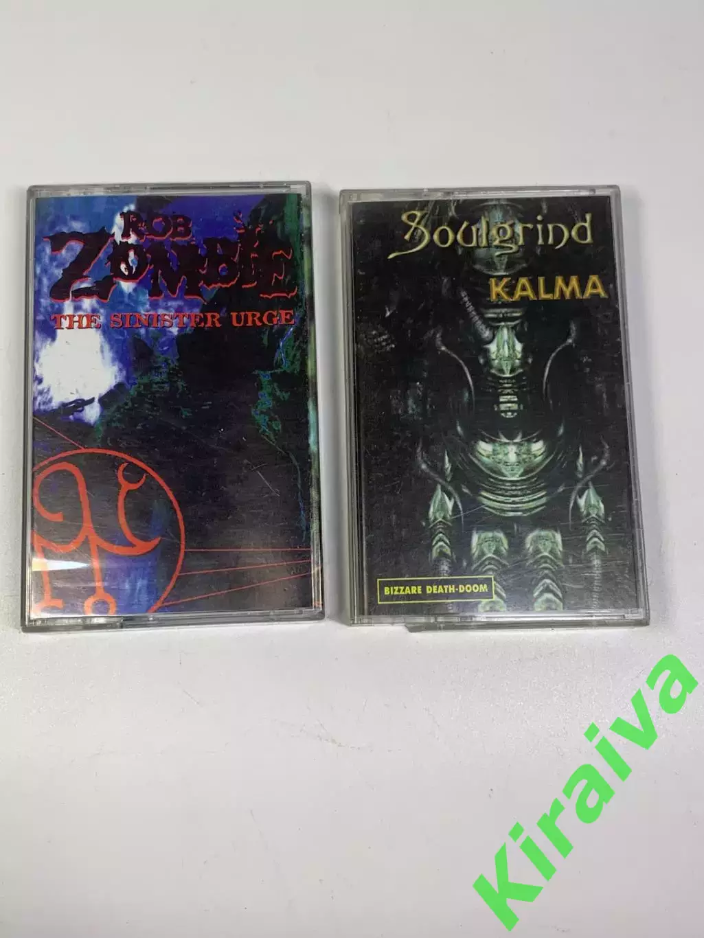 Аудиокассеты музыкальные набор 2 шт The Sinister Urge / Kalma (Н2857)