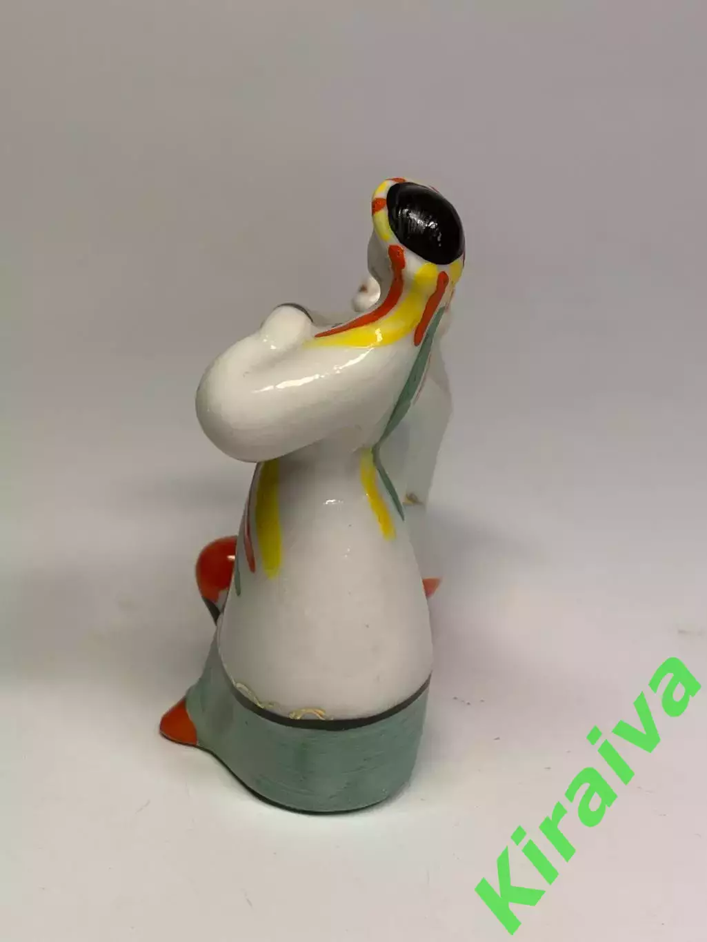 Статуэтка фарфоровая «Гопачок / танцующая пара» СССР Полонский ЗХК миниа (Н1929) 1