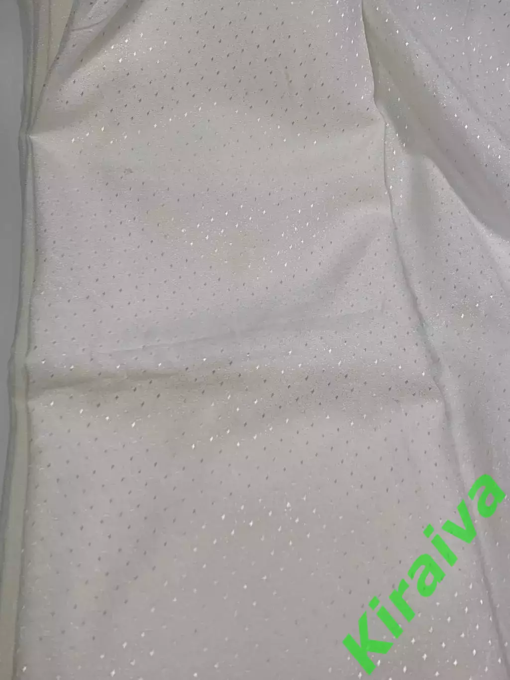 Винтажная ткань белый шифон с глиттерным напылением СССР ширина 62 см (Н2869) 3