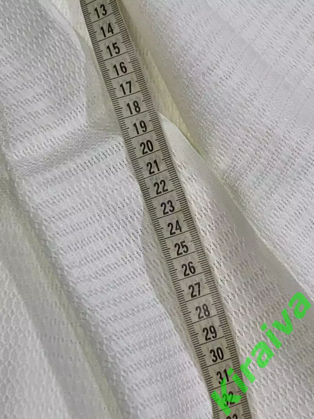 Отрез винтажной ткани лен/хлопок 75?215 см молочный ажурный СССР (Н2870) 4