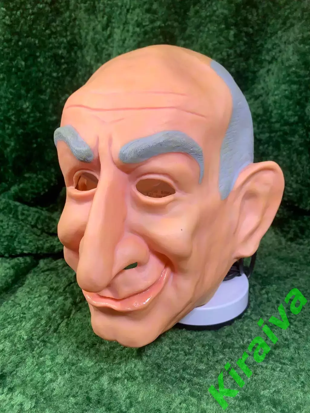 Маска карнавальная латексная Луи де Фюнес бежевый универсальный размер Н2878 2