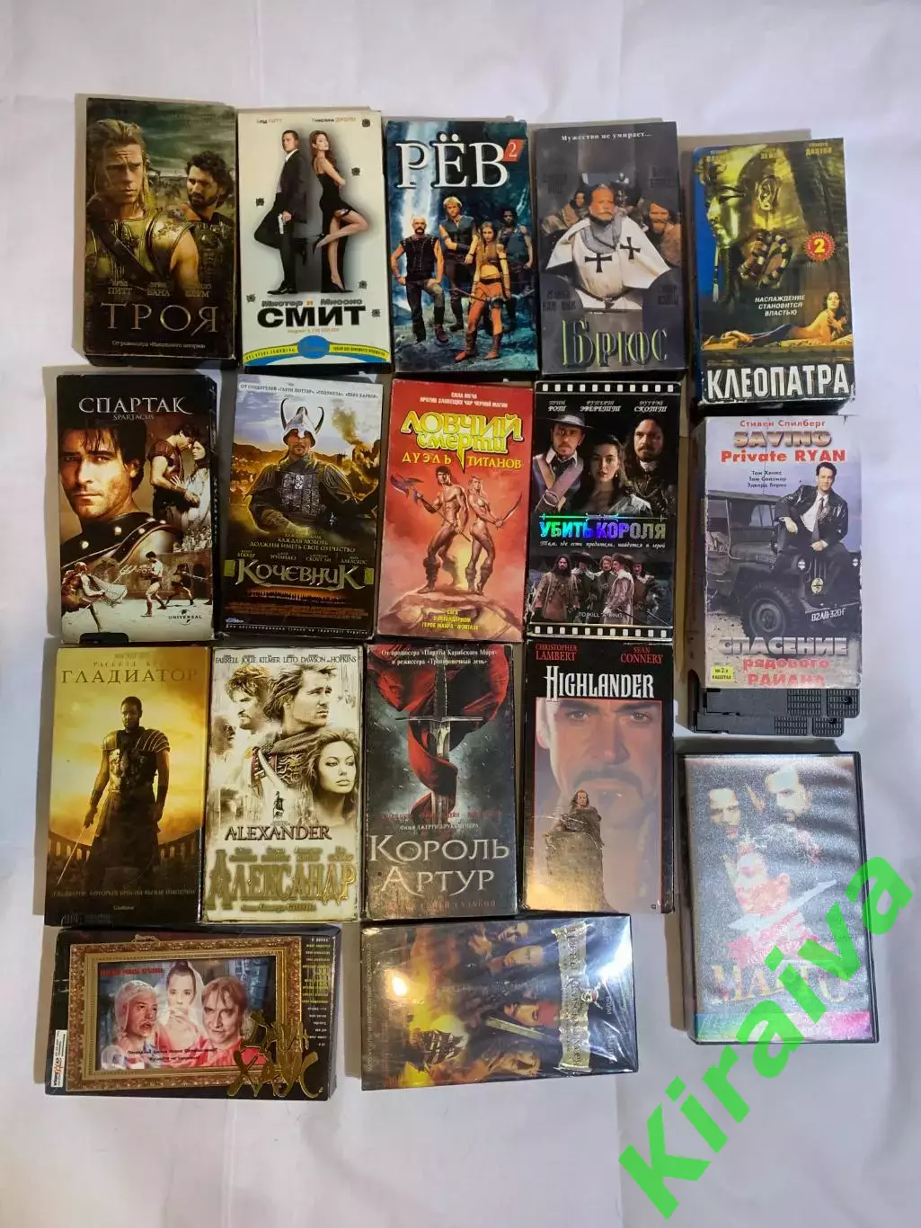 Видеокассеты VHS коллекция фильмы исторические боевики лицензия 16 фи / 18 Н2879