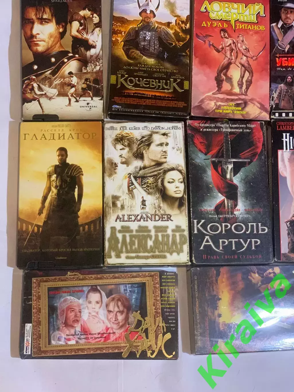 Видеокассеты VHS коллекция фильмы исторические боевики лицензия 16 фи / 18 Н2879 5