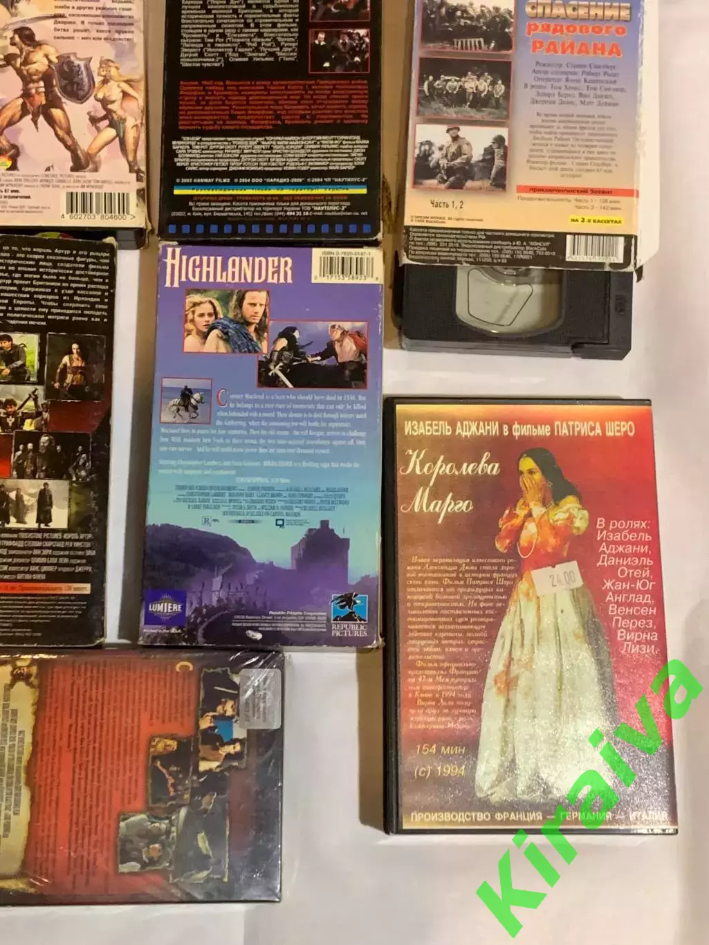 Видеокассеты VHS коллекция фильмы исторические боевики лицензия 16 фи / 18 Н2879 7