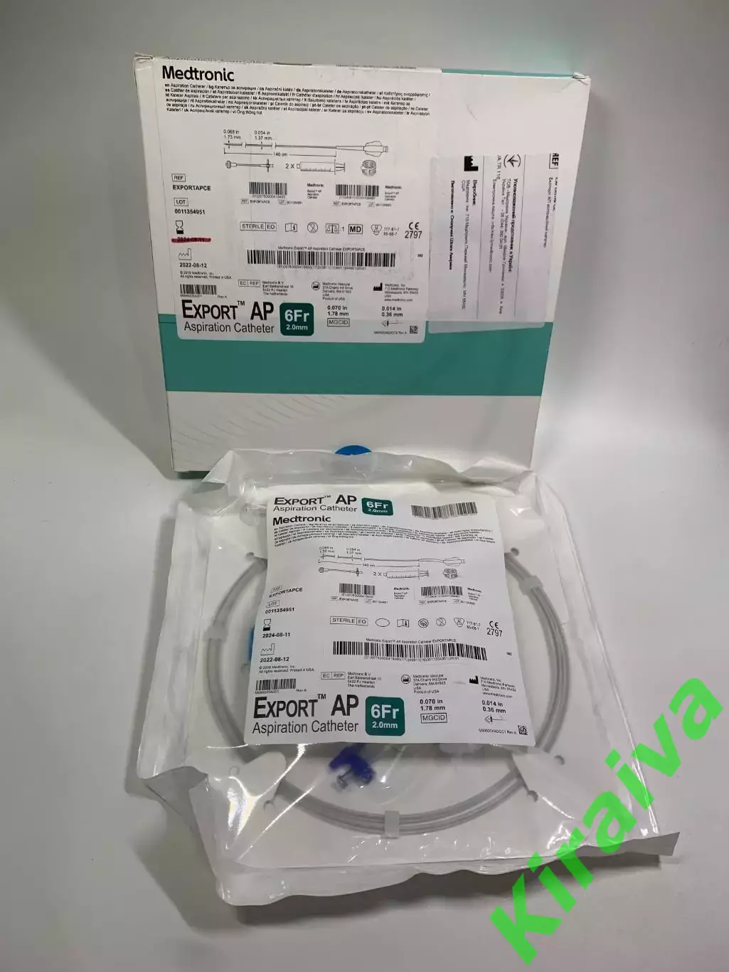 Катетер аспирационный Medtronic EXPORT AP 6Fr новый запечатанный (Н2881) 1
