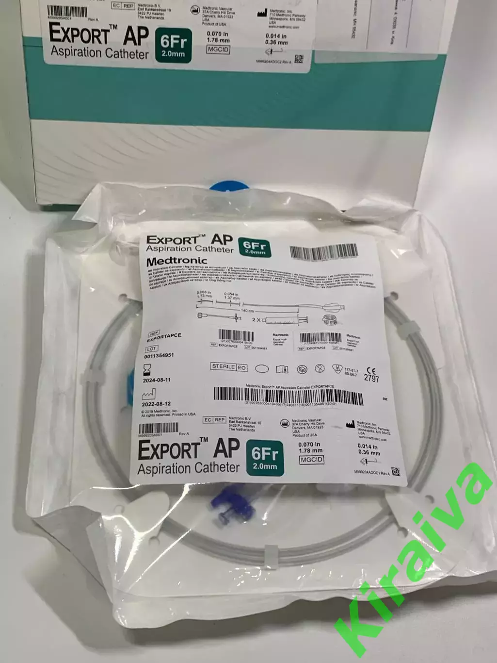 Катетер аспирационный Medtronic EXPORT AP 6Fr новый запечатанный (Н2881) 2