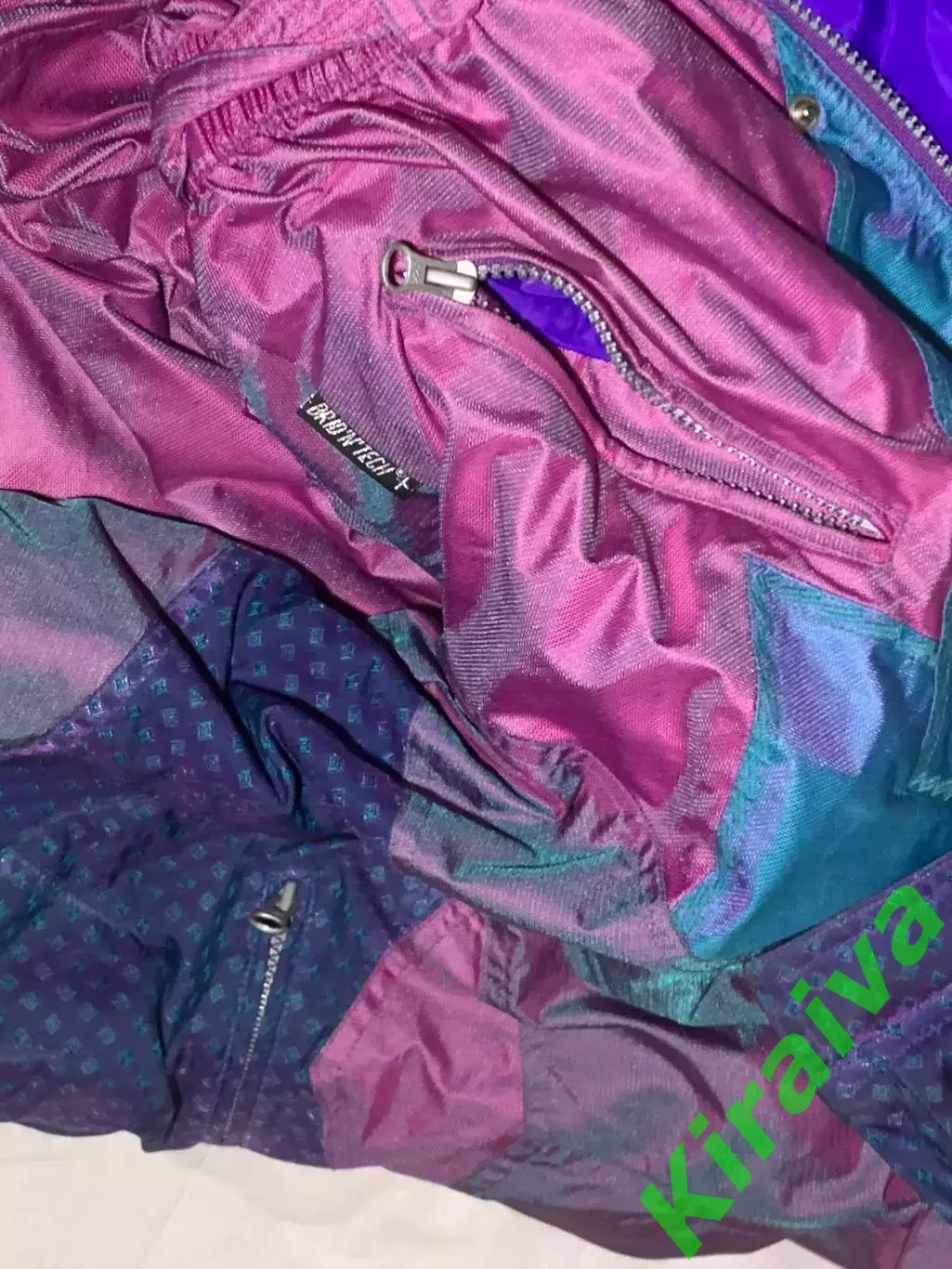 Комбинезон горнолыжный женский винтажный фиолетовый Brid’n’Tech ретро Н2882 6