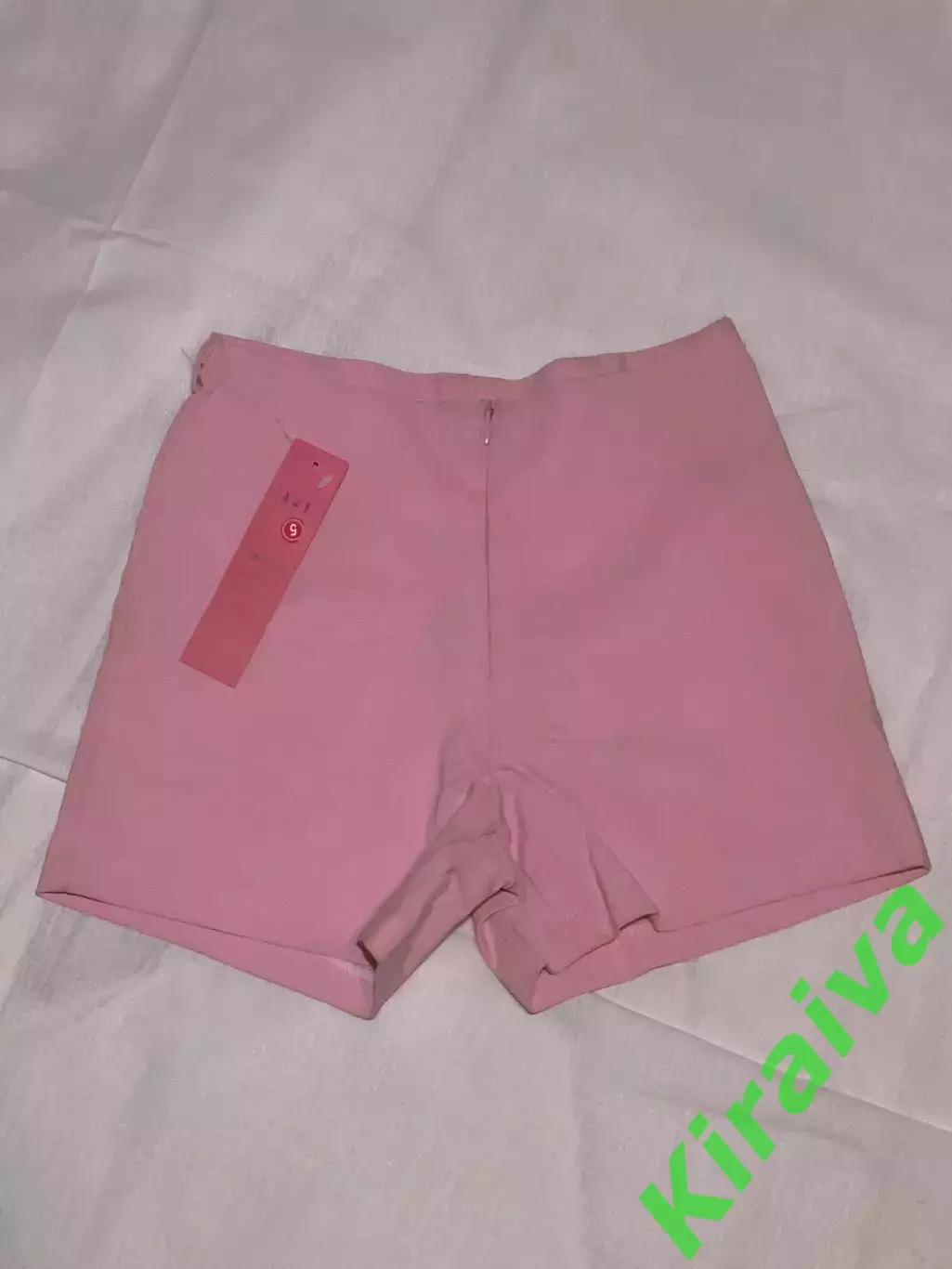 Шорты детские для девочки высокая посадка эластичные 4–5 лет уценка (Н2884) 1