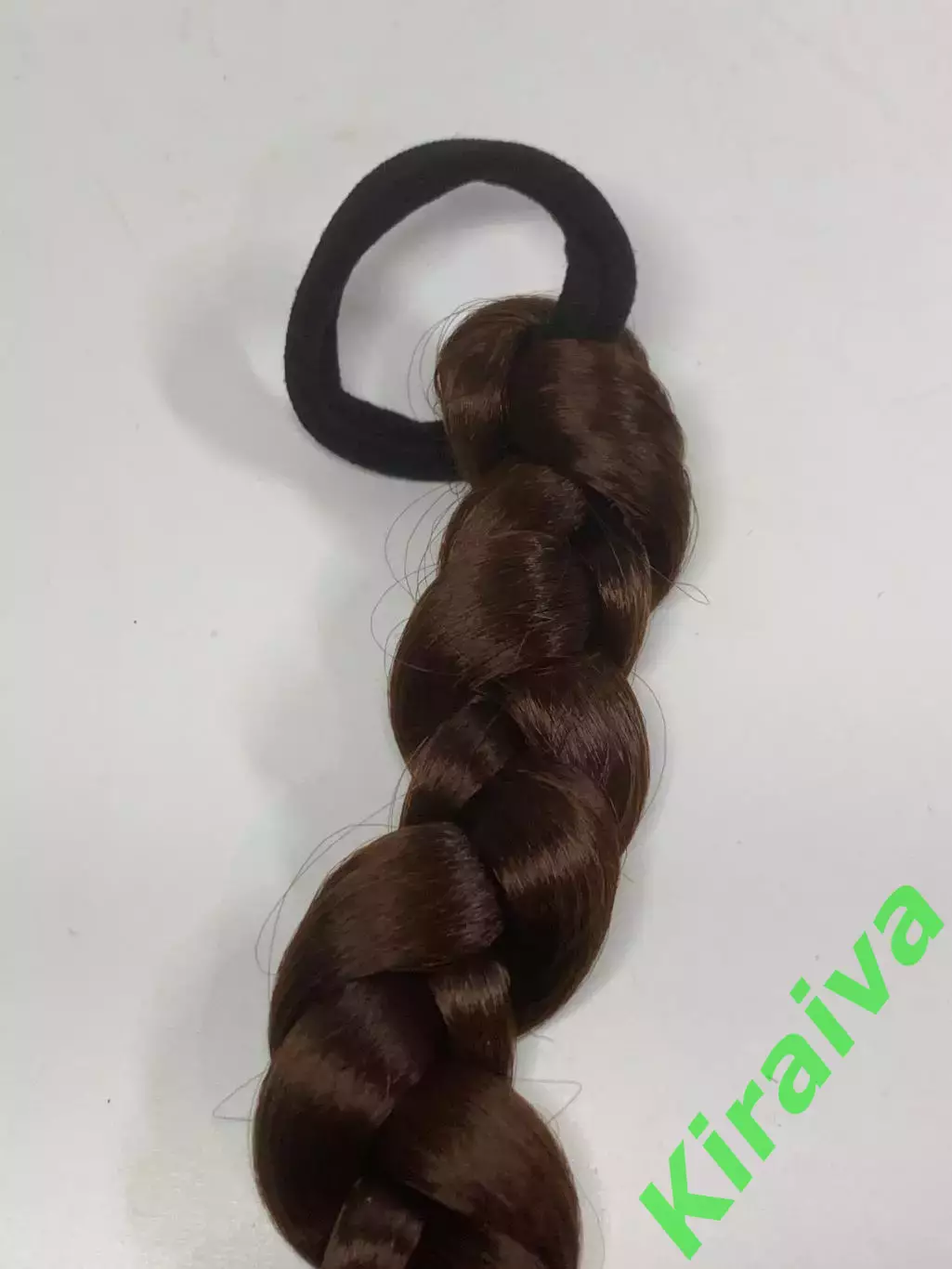 Шиньон накладной хвост коса на резинке 70 см шоколад длинный густой (Н2897) 1