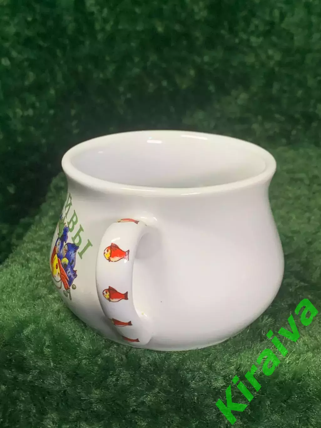 Бульонница керамическая «Уха из мойвы» Collezione Paolo Roncci Italia 350 Н2927 4