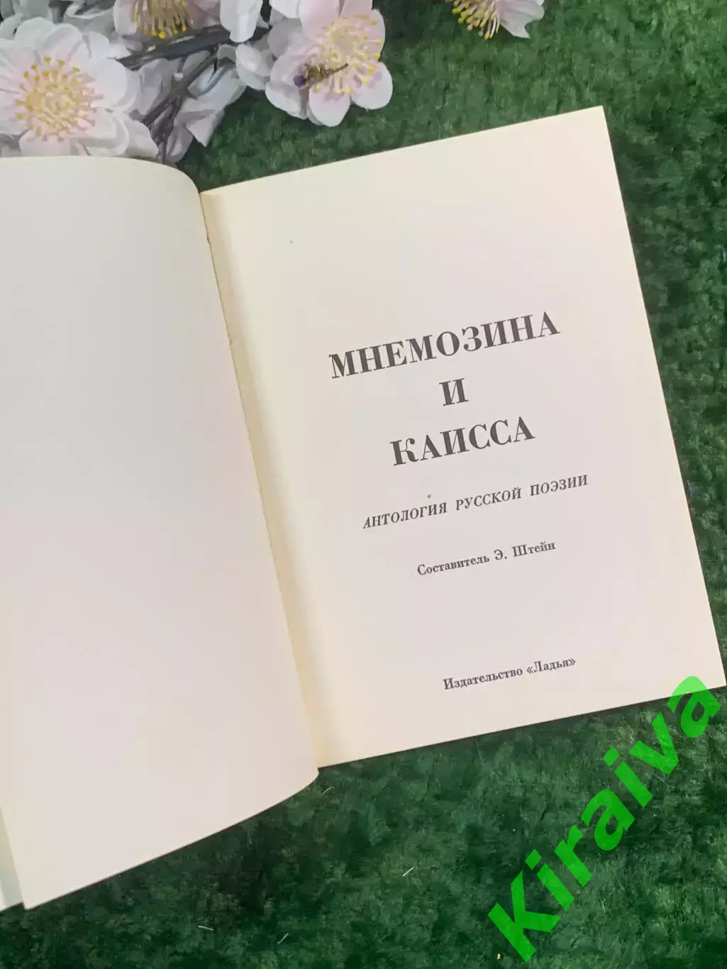 Книга поэзия «Мнемозина и Каисса» Эммануил Штейн 1973 г. (Н2953) Редкое издание 2