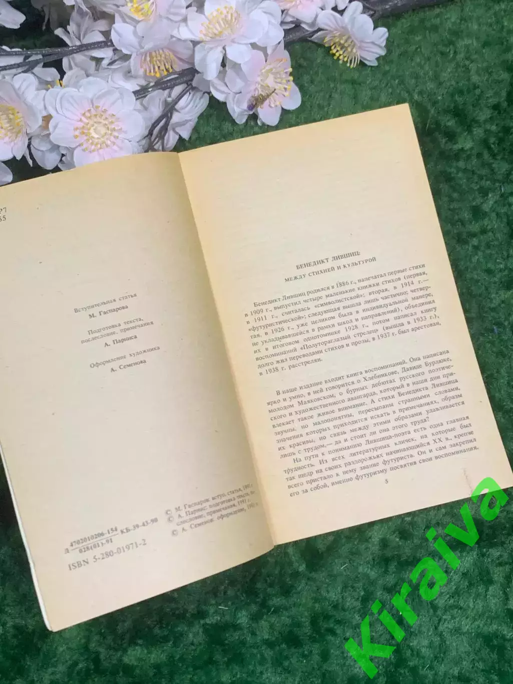 Книга мемуары «Полутораглазый стрелец» Бенедикт Лившиц 1991 г. «Забытая н2954 3