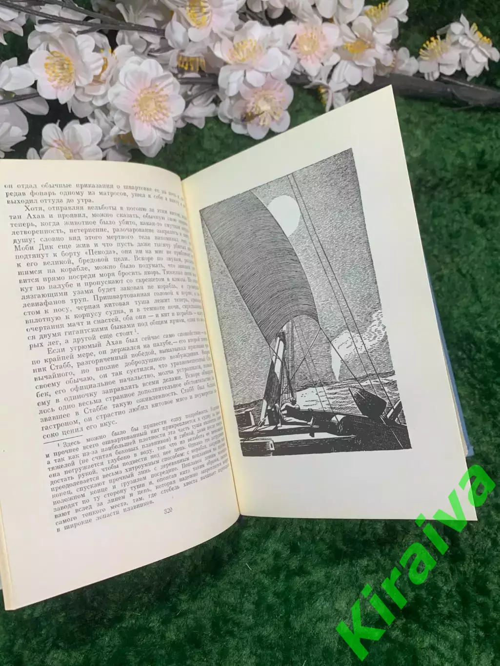 Книга роман «Моби Дик, или Белый Кит» Герман Мелвилл 1967 г. БВЛ (Н2956) 4