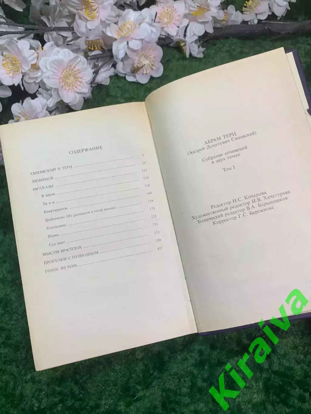 Книга собрание сочинений Абрам Терц Андрей Синявский 1 том (Н2959) 5