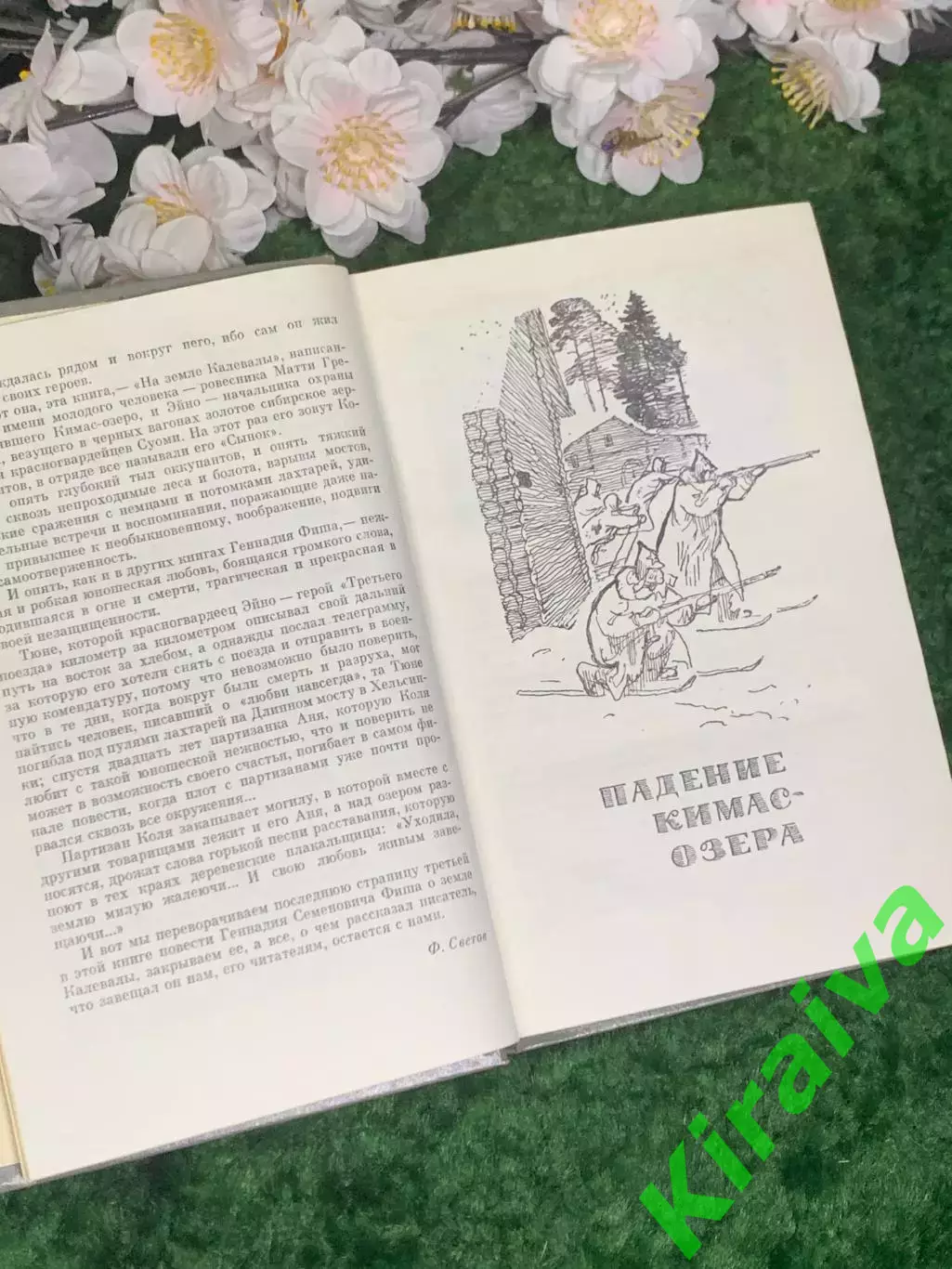 Книга повесть «Падение Кимас-озера» Геннадий Фиш (Н2973) 5