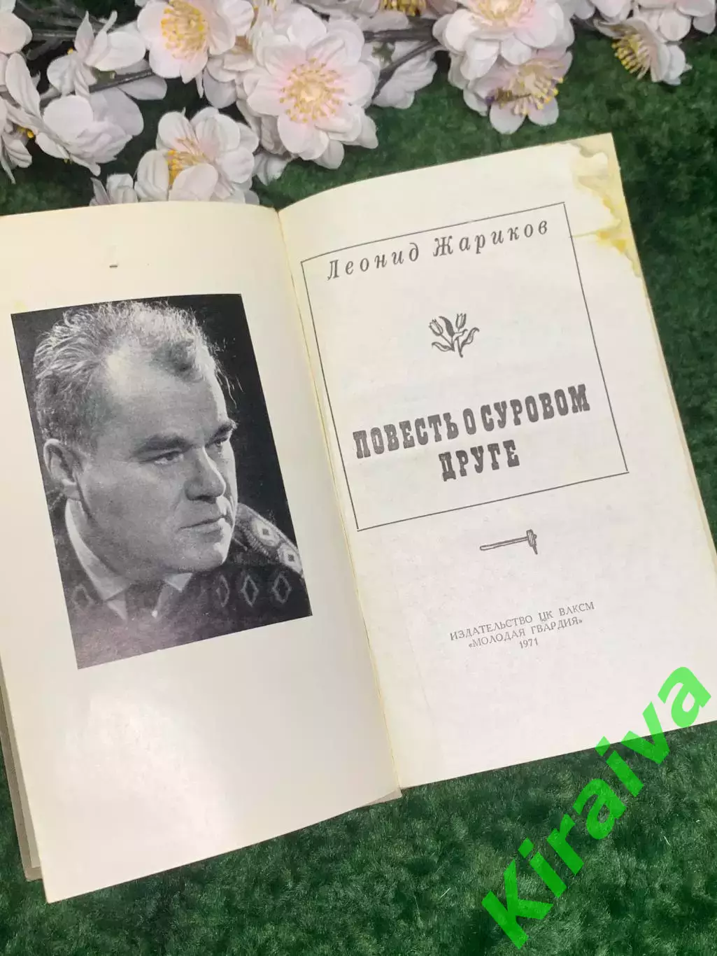 Книга повесть «Повесть о суровом друге» Леонид Жариков 1971 г. (Н2981) 2