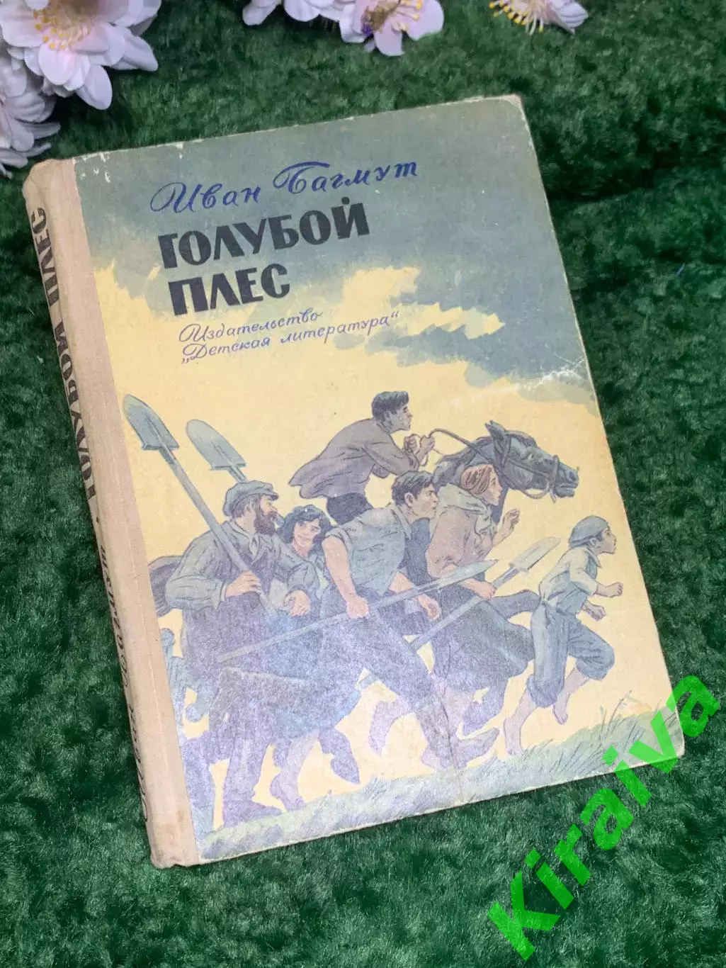 Книга повести «Голубой плёс» Иван Багмут 1972 г. (Н2988)