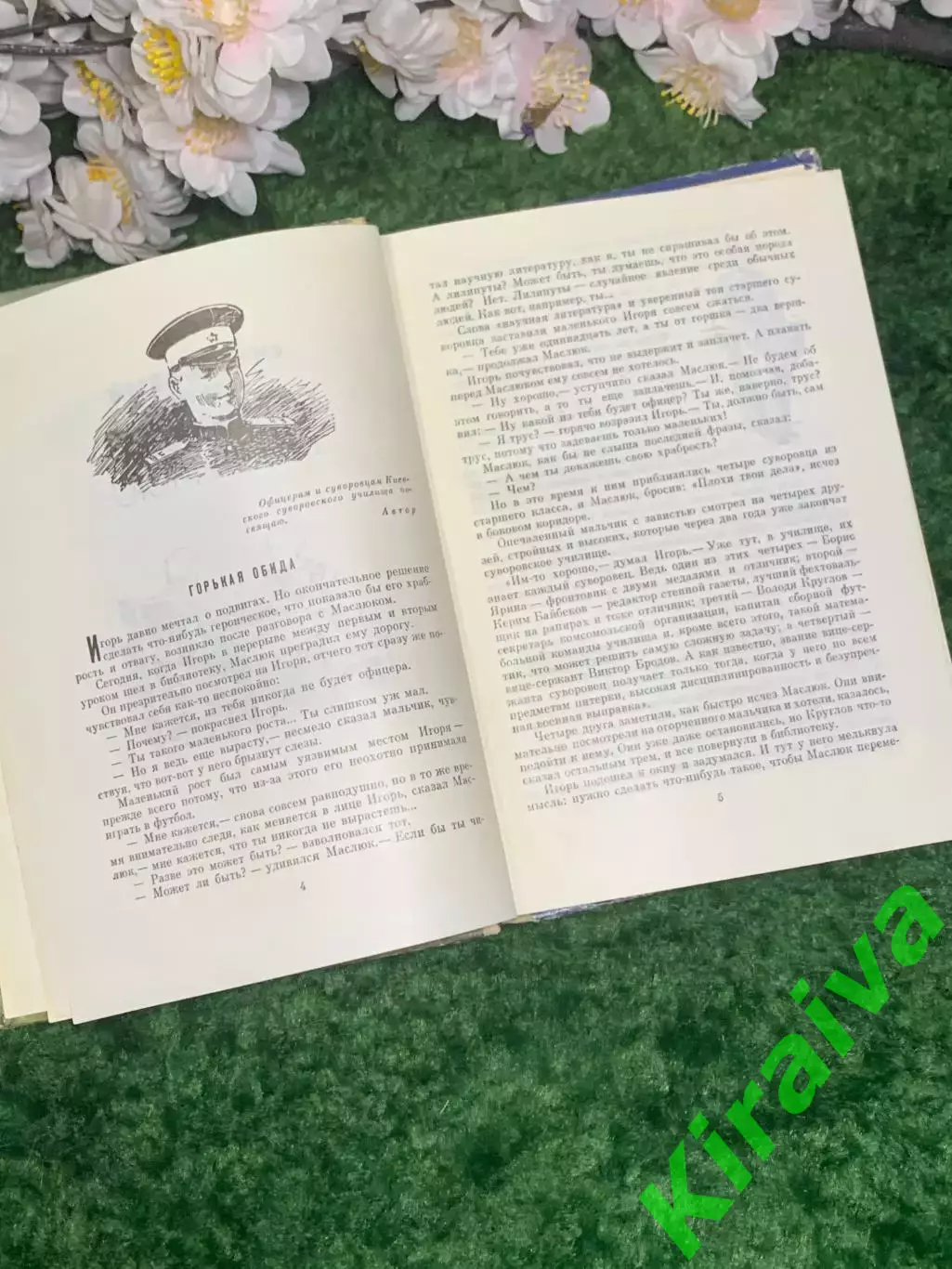 Книга повести «Голубой плёс» Иван Багмут 1972 г. (Н2988) 4