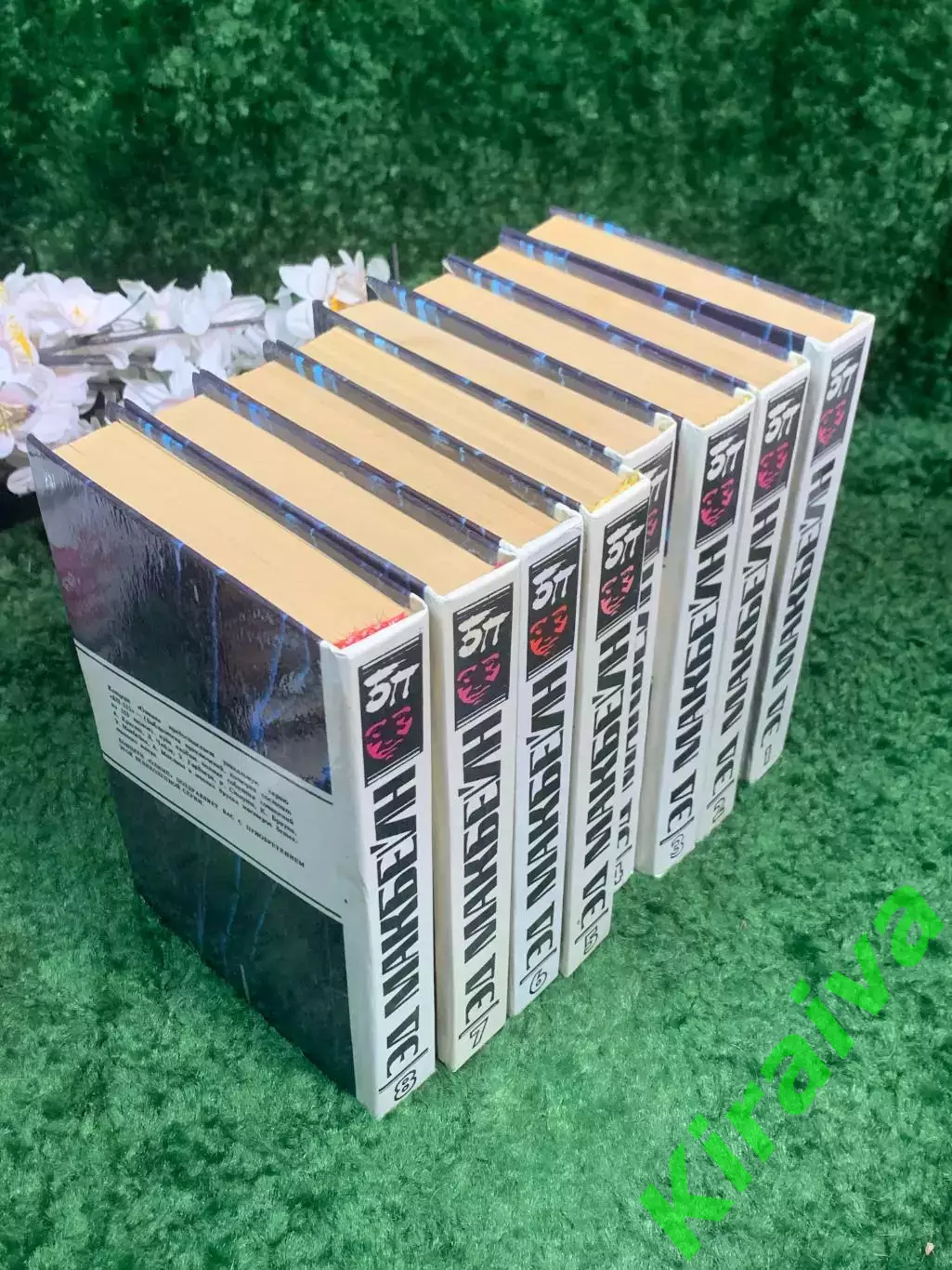 Книга собрание сочинений 8 томов детективные романы серия «Библиотека прик Н7000 3