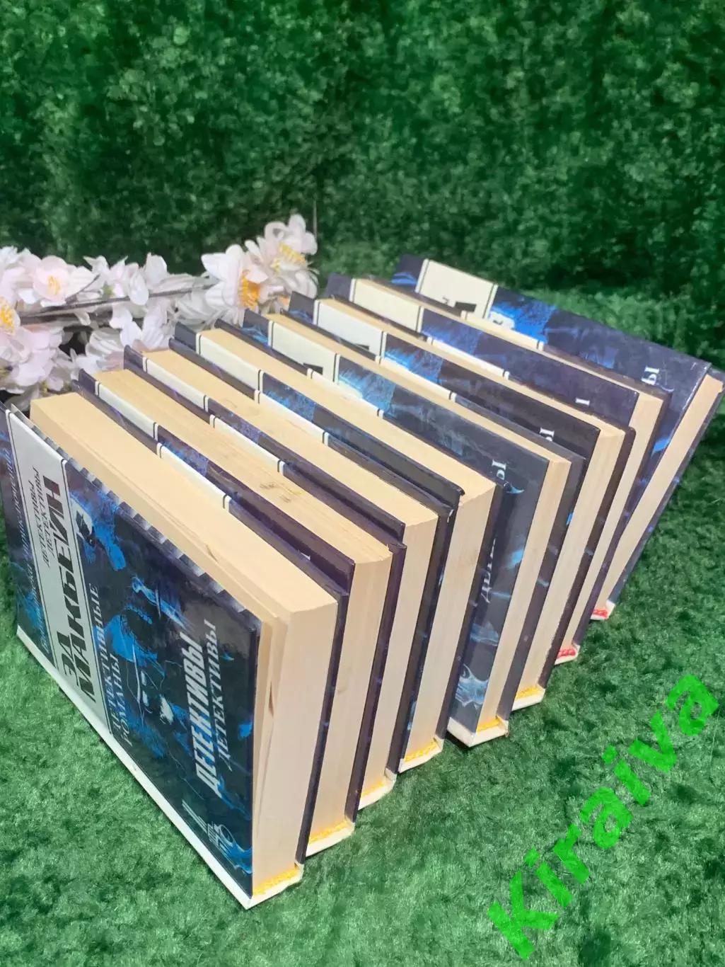 Книга собрание сочинений 8 томов детективные романы серия «Библиотека прик Н7000 5
