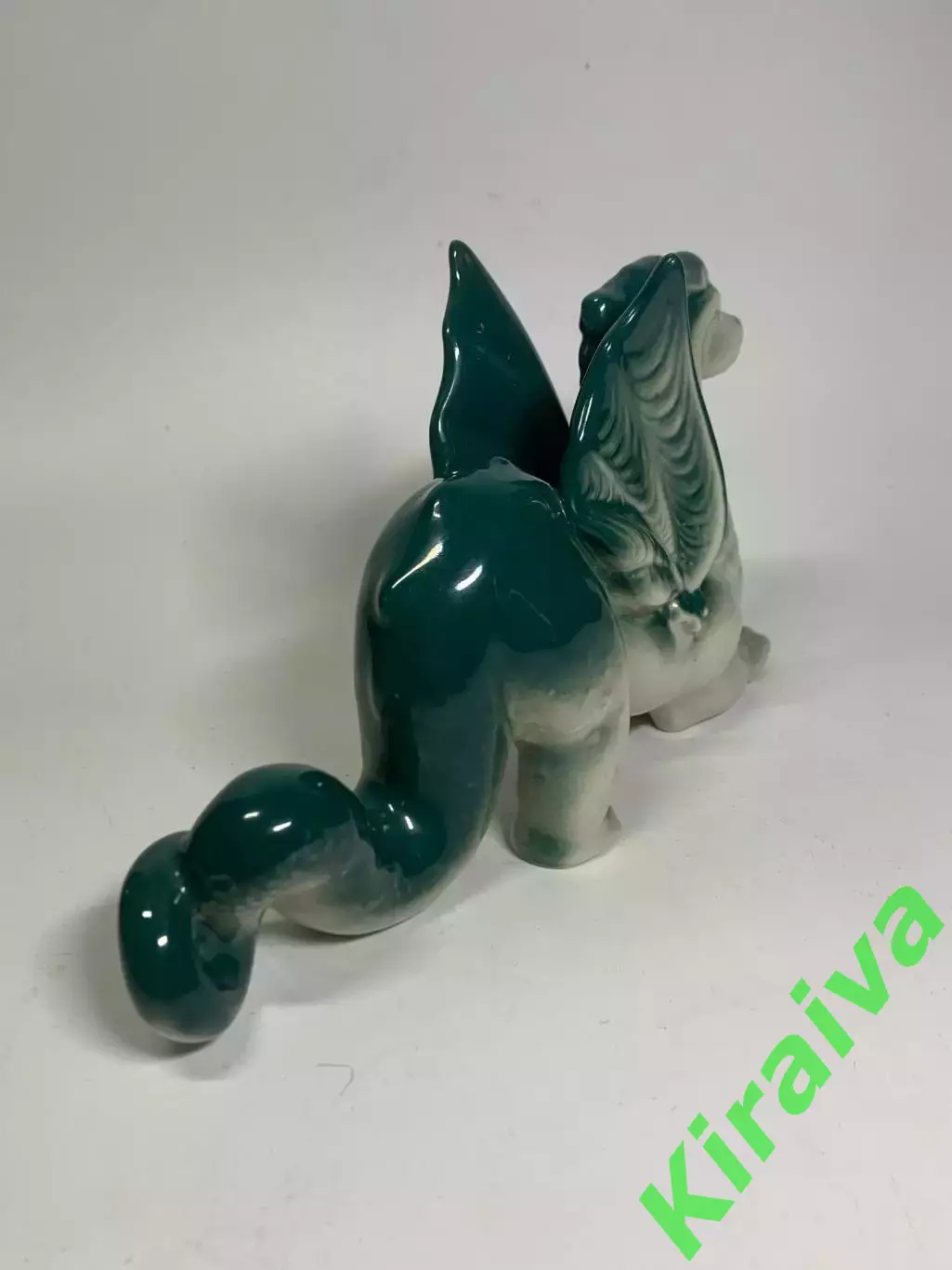 Фарфоровая статуэтка фигурка «Дракон» Полонский винтаж (Н7009) 4