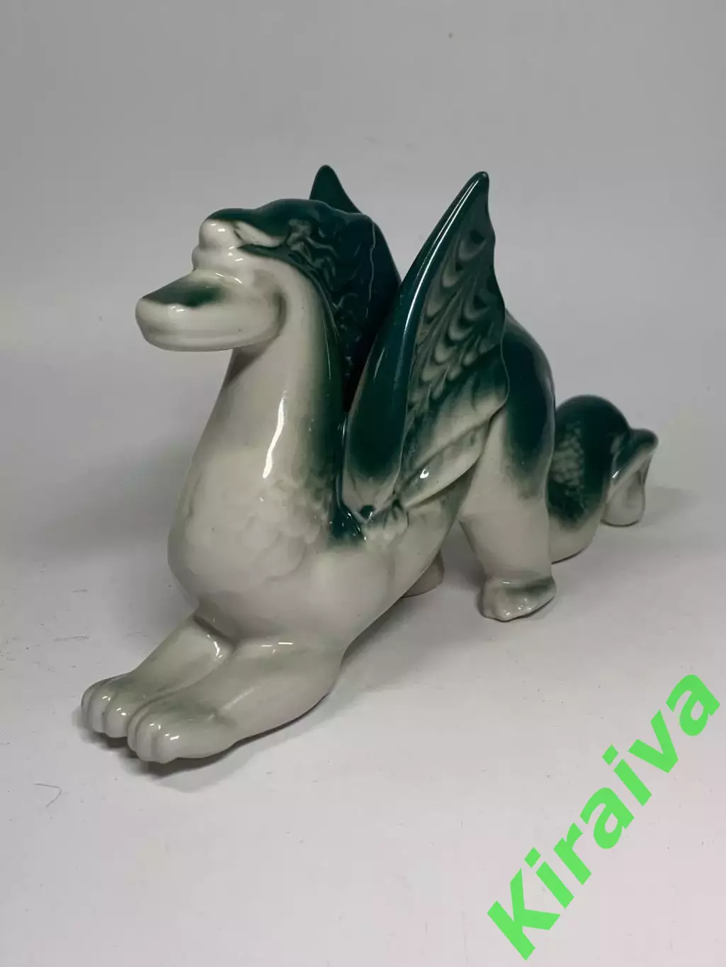 Фарфоровая статуэтка фигурка «Дракон» Полонский винтаж (Н7009) 7