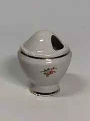 Винтажная фарфоровая горчичница Коростенский фарфоровый завод СССР (Н7014)